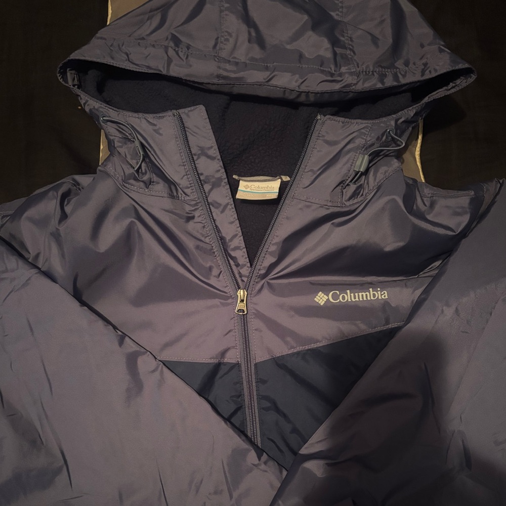 Columbia Blue Hooded Jacket